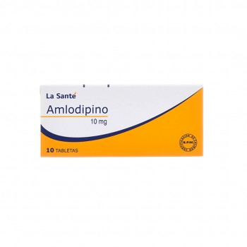 Amlodipino 10 mg Caja x10...