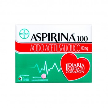 Aspirina 100mg Caja x 140...