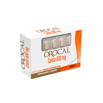 Orocal calcio 600mg cj x 30...