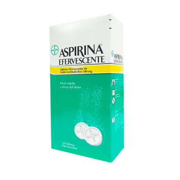 Aspirina Efervecente 500mg...