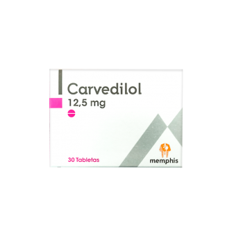 Carverdilol 12,5mg X 30