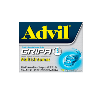 Advil Gripa Caja x 10 Capsulas
