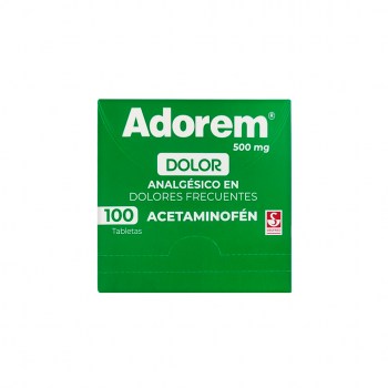 Adorem (Acetaminofen) 500mg...