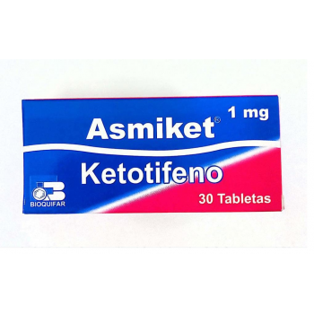 Asmiket Ketotifeno 1mg Caja...