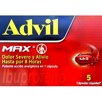 Advil Max Cajax5 Unidades