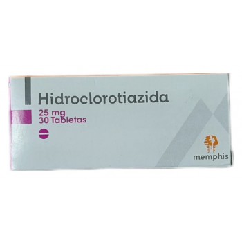 Hidroclorotiazida 25mg...