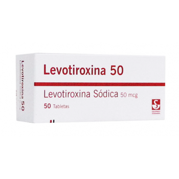 Levotiroxina Tabx50mg Cjx50...
