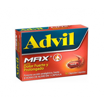 Advil Max Cjx10 Capsulas