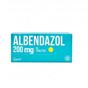 Albendazol 200mg Caja x 50...