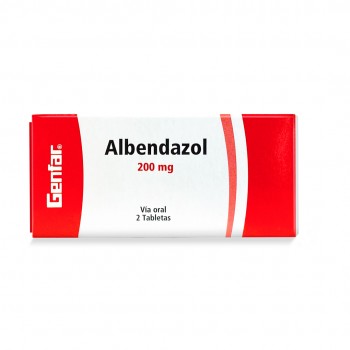 Albendazol 200mg Caja x 2...