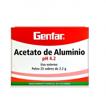 ACETATO DE ALUMINIO PH 4.2