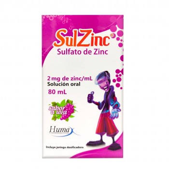 Sulzinc (sulfato De Zinc)...